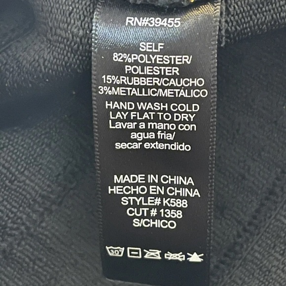 Wow Couture Dress S Black Gold Body Con Open Sides Party Club Night Out Concert - Picture 8 of 8